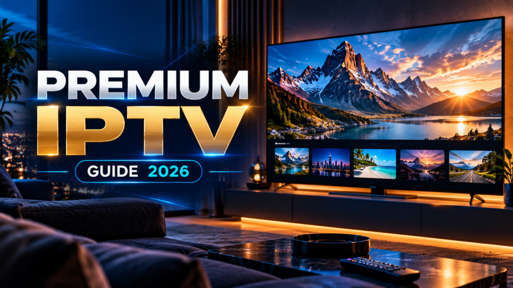 Premium IPTV : guide 2026 pour choisir une solution de télévision par Internet fiable et compatible